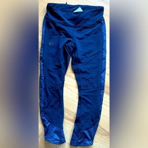 Pearl Izumi Black Athletic Leggings Size S Running Workout Cropped Activewear